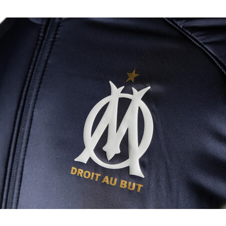 Doudoune junior OM réversible bleu 2019/20