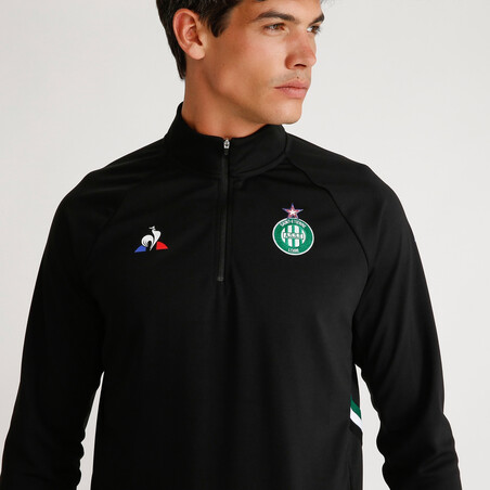 Sweat zippé ASSE noir 2019/20