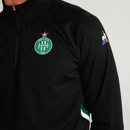Sweat zippé ASSE noir 2019/20