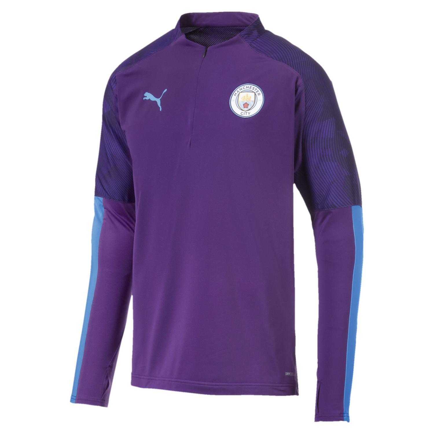 Sweat zippé Manchester City violet 2019/20 sur Foot.fr