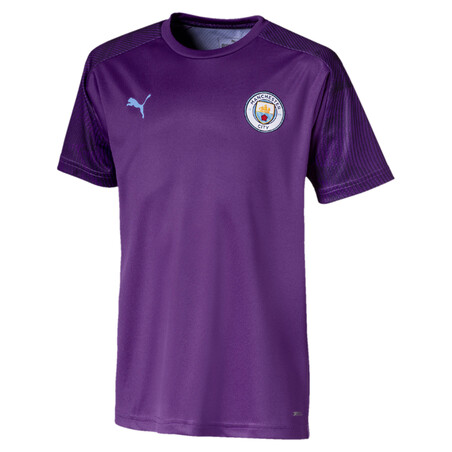 Maillot entraînement junior Manchester City violet 2019/20