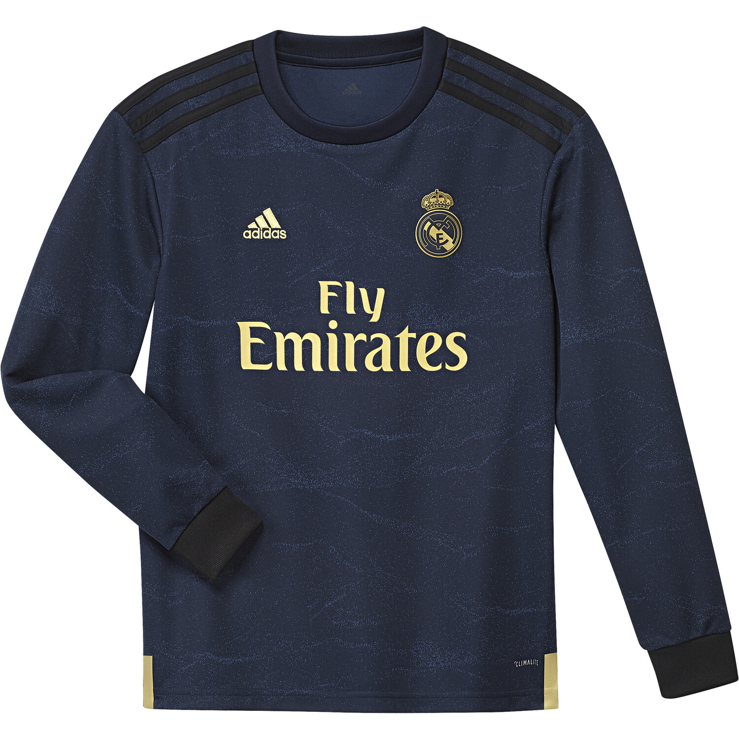 Maillot junior Real Madrid extérieur manches longues 2019/20 sur Foot.fr
