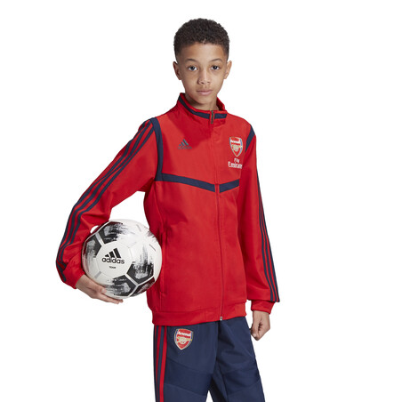 Veste entraînement junior Arsenal rouge 2019/20