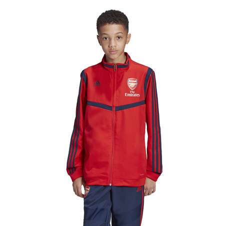 Veste entraînement junior Arsenal rouge 2019/20