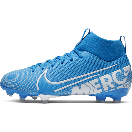 Mercurial Superfly VII junior Academy FG/MG bleu