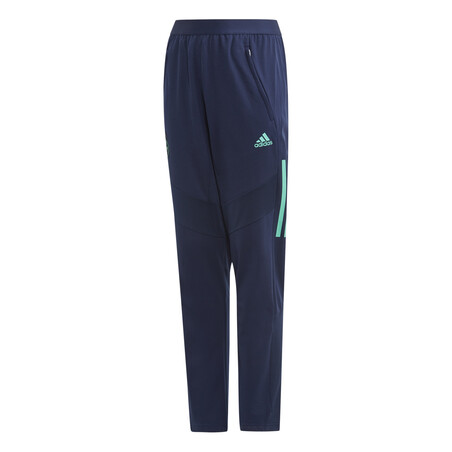 Pantalon entraînement junior Real Madrid bleu vert 2019/20