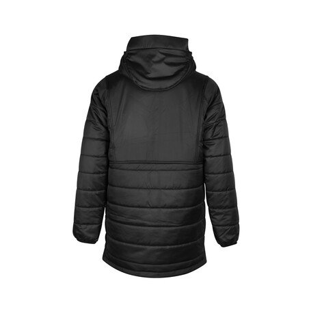 Doundoune réversible OM noir orange 2019/20
