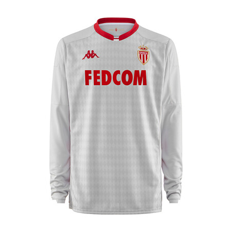 Maillot gardien AS Monaco blanc rouge 2019/20