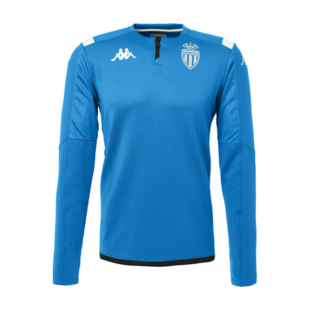 Sweat zippé AS Monaco bleu 2019/20