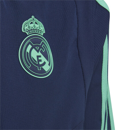 Veste survêtement junior Real Madrid bleu vert 2019/20