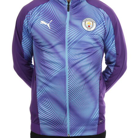 Veste entraînement Manchester City Stadium violet 2019/20