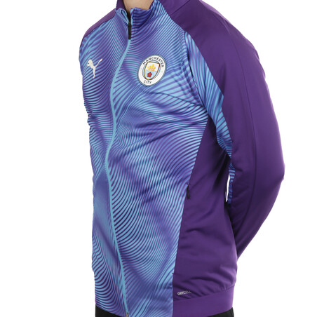 Veste entraînement Manchester City Stadium violet 2019/20