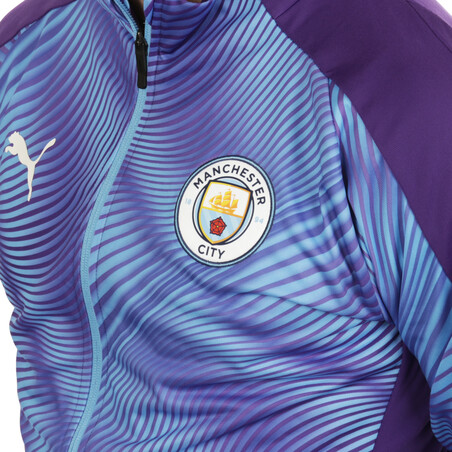 Veste entraînement Manchester City Stadium violet 2019/20