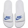 Sandales Nike Benassi blanc bleu 2018/19