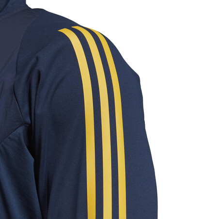 Sweat zippé entraînement Arsenal bleu 2019/20