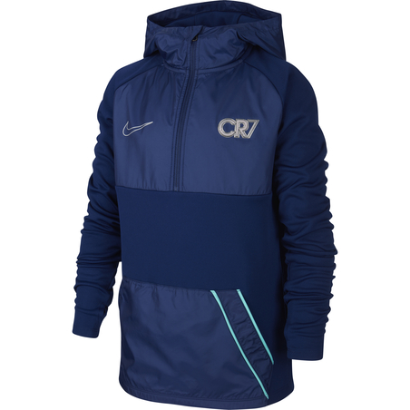 Sweat zippé Nike CR7 bleu 2019/20