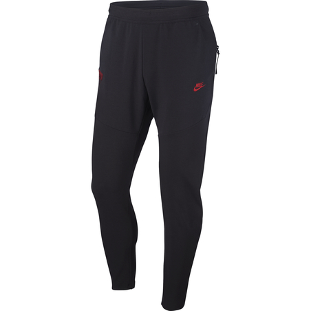 Pantalon survêtement AS Roma Tech Fleece noir 2019/20