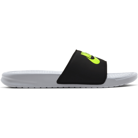 Sandales Nike Benassi gris vert