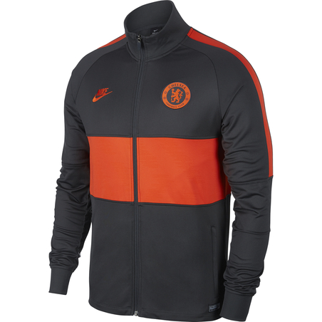 Veste survêtement Chelsea noir orange 2019/20
