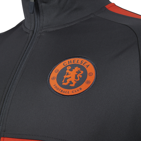 Veste survêtement Chelsea noir orange 2019/20