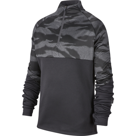 Sweat zippé junior Nike ThermaShield noir