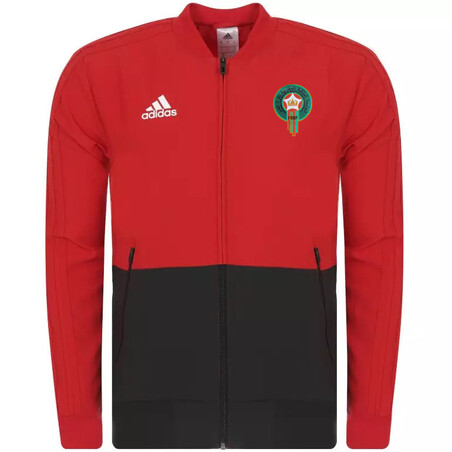 Veste survêtement junior Maroc rouge 2019/20