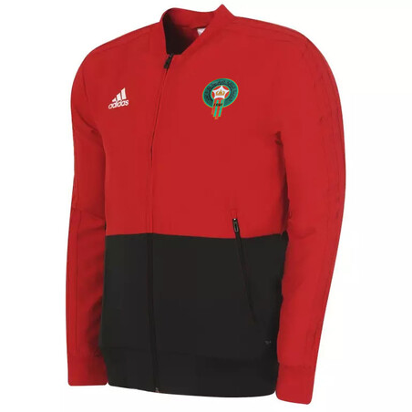 Veste survêtement junior Maroc rouge 2019/20