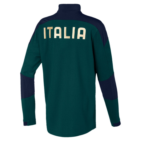 Sweat zippé junior Italie vert 2020