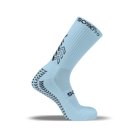 Chaussettes SOXPRO Grip & Anti Slip bleu ciel