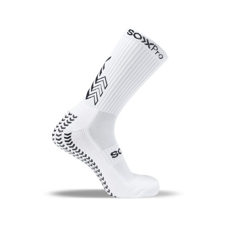 Chaussettes SOXPRO Grip & Anti Slip blanc