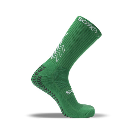 Chaussettes SOXPRO Grip & Anti Slip vert