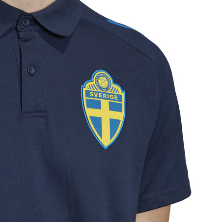 Polo Suède bleu 2020