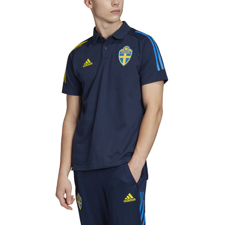Polo Suède bleu 2020