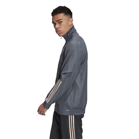 Veste survêtement Allemagne gris foncé 2020