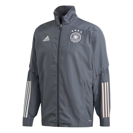 Veste survêtement Allemagne gris foncé 2020