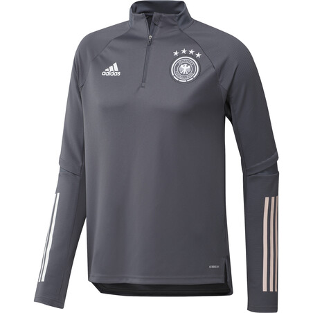 Sweat zippé Allemagne gris foncé 2020