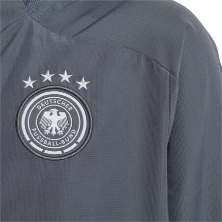 Veste survêtement junior Allemagne gris foncé 2020