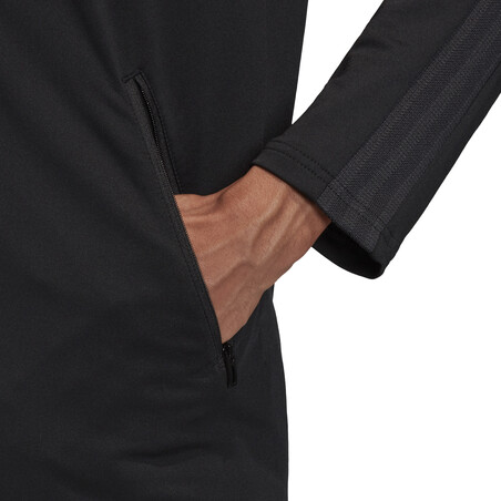 Veste survêtement Allemagne Anthem noir 2020
