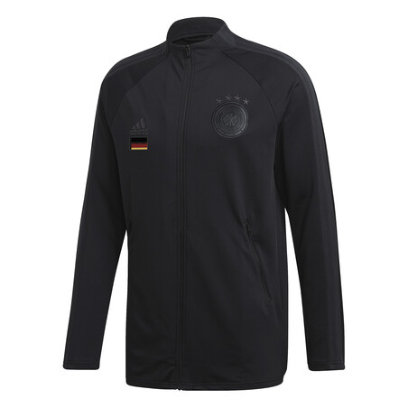 Veste survêtement Allemagne Anthem noir 2020