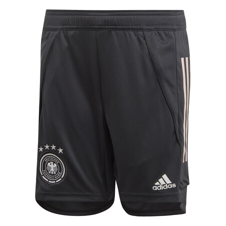 Short entraînement junior Allemagne noir 2020