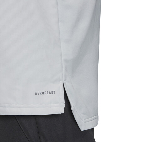Sweat zippé Allemagne warm gris 2020