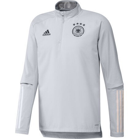 Sweat zippé Allemagne warm gris 2020
