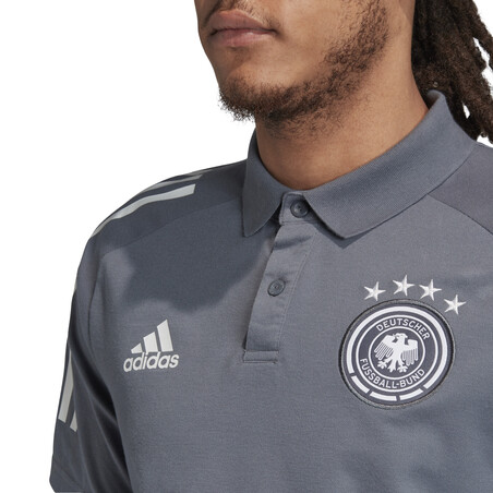 Polo Allemagne gris foncé 2020