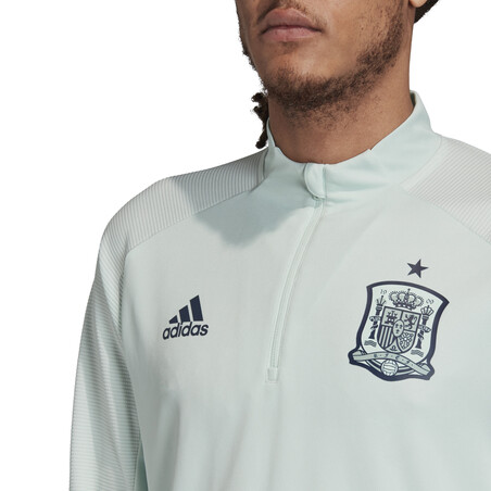 Sweat zippé Espagne vert 2020