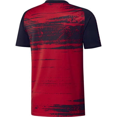 Maillot avant match Manchester United noir rouge 2020/21