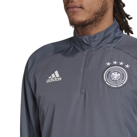 Sweat entraînement Allemagne gris foncé 2020