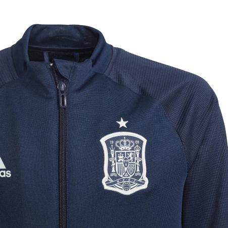 Veste entraînement junior Espagne bleu foncé 2020