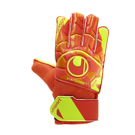 Gants Gardien junior Uhlsport Dynamic Starter Soft rouge 2019/20