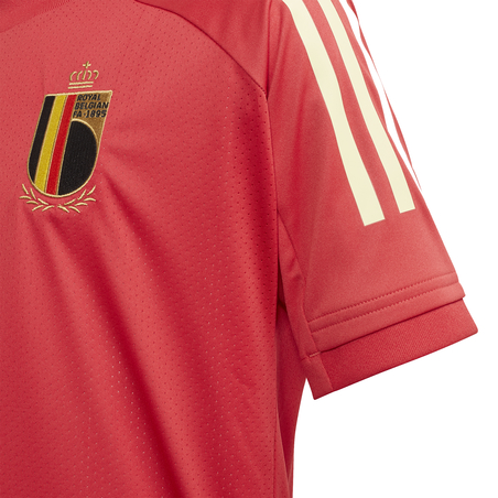 Maillot entraînement junior Belgique rouge 2020