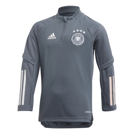 Sweat zippé junior Allemagne gris foncé 2020